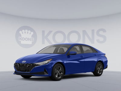2023 Hyundai Elantra Hybrid Blue