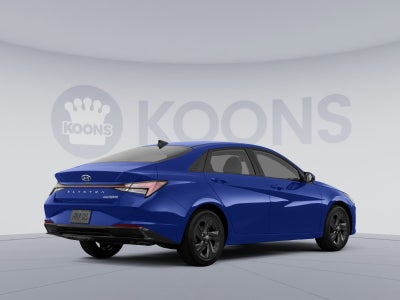 2023 Hyundai Elantra Hybrid Blue