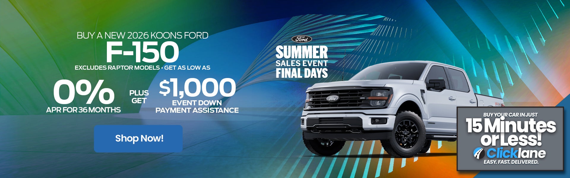 F150 0% APR Offer