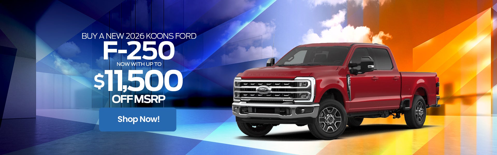 2026 Ford F250 Rebate Offer