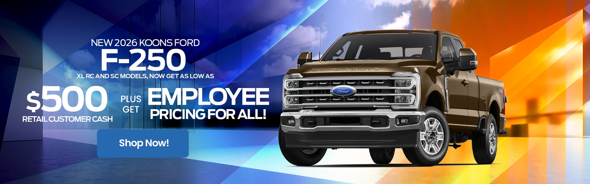 Buy A New 2026 Koons Ford F-250